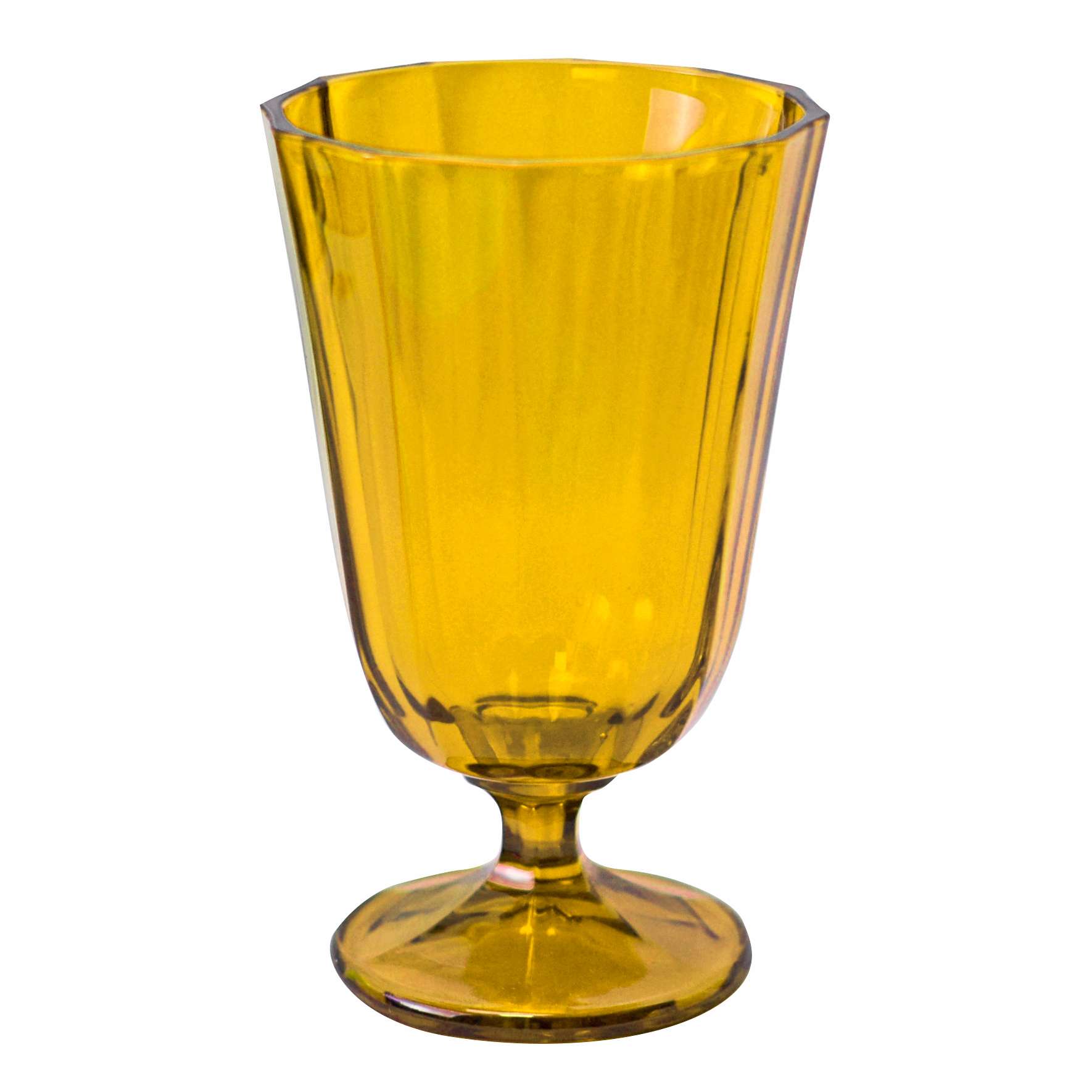 ARCUCCI - VASO BAJO ANA DE VIDRIO 25CL - SET DE 6 VASOS - Amarillo